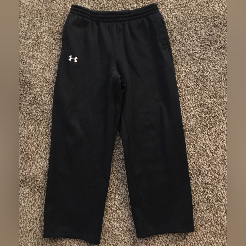 Black Kids Under Armor Sweatpants